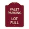 Signmission Valet Parking Lot Full Heavy-Gauge Aluminum Architectural Sign, 24" x 18", BU-1824-22764 A-DES-BU-1824-22764 - alternate 1